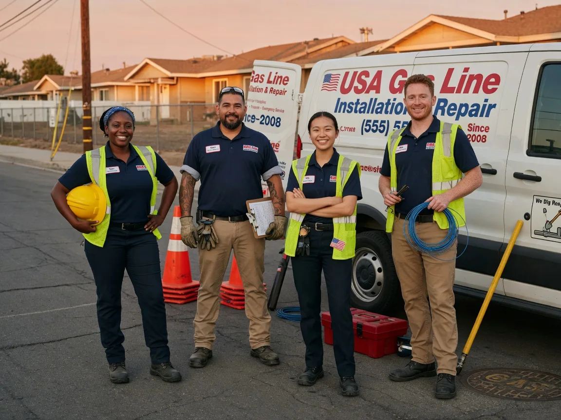 Gas Line Installation company in Collinsville, VA